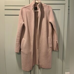 Pink wool coat by LINE size Small in excellent, like new condition